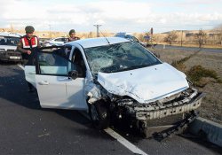 Yozgat’ta trafik kazası: 9 yaralı