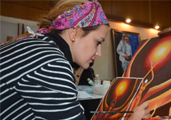 Yüksekova'da kültür sanat kurslarına yoğun ilgi