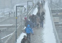 İstanbul'da kar kalınlığı 50 santimetreye ulaştı