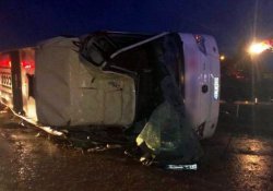 Konya'da otobüs devrildi: 6 ölü çok sayıda yaralı