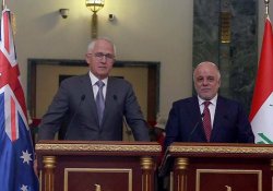 Avustralya Başbakanı Turnbull: Barış sağlanana kadar sizinleyiz