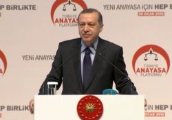 Erdoğan: ’Başkanlık sistemi konusunda kararı millet versin’