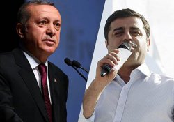 Erdoğan ve Demirtaş birincilik için yarıştı