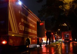 İstanbul'da hastanede korkutan yangın