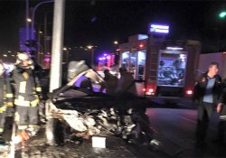 Denizli'de trafik kazası: 1 ölü