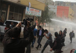 Silopi'de Newroz'a polis müdahalesi
