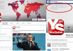 Yeni Şafak'ın facebook sayfası 2.5 milyon takipçiden 'temizlenerek' açıldı
