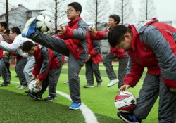 Çin 2050'ye kadar dünya futbolunda süper güç olmayı planlıyor