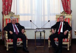 Erdoğan, Mahmut Abbas ile görüştü
