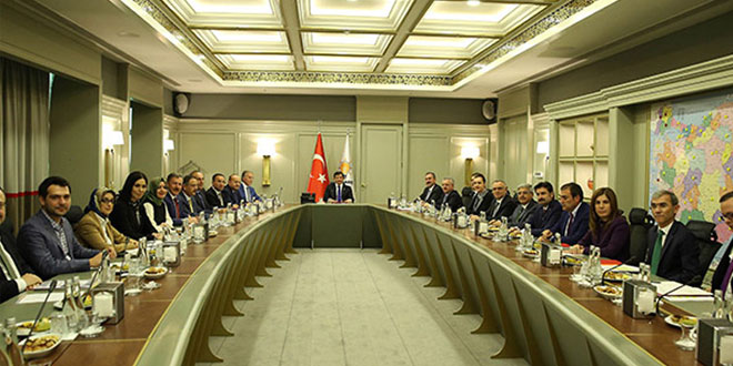 AKP MYK toplantısı başladı
