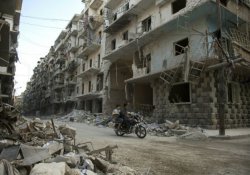Suriye ordusu Halep'te 'muhalifleri vuruyor'
