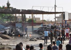 Qamişlo kent merkezinde bomba yüklü araç patlatıldı