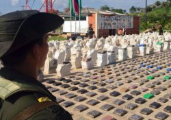 Kolombiya'da 8 ton kokain ele geçirildi