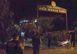 Arin Mirxan Parkı’nın tabelası Valilik tarafından söküldü