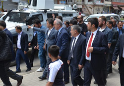 AKP Bölge Koordinatörü, Yüksekova'yı ziyaret etti