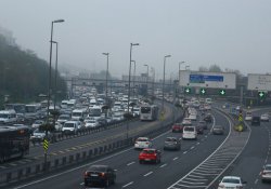 İstanbul’da trafik yoğunluğu yüzde 6’ya kadar düştü