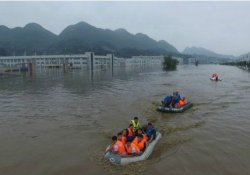 Çin’de sel felaketi: En az 180 ölü