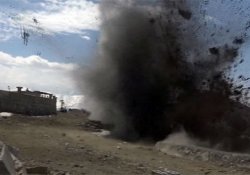 Afganistan’da el arabasında patlama: 1 ölü