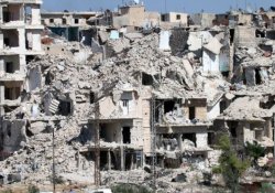 Halep'te 'aileler kuşatmadan çıkartıldı'
