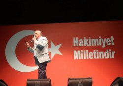 Mehmet Ağar ‘Demokrasi Nöbeti’nde konuştu, Baluken tepki gösterdi