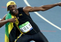 Usain Bolt tarihe geçti