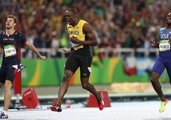 Usain Bolt'tan bir altın madalya daha