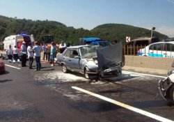 Bolu Dağı’nda trafik kazası: 10 yaralı