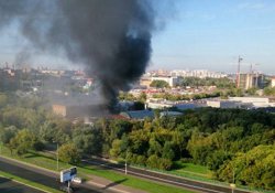 Moskova'da yangın: 16 ölü