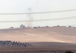 Cerablus’ta iki tanka roket atıldı: Bir asker hayatını kaybetti