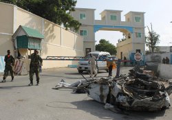 Somali'de Başkanlık Sarayı yakınlarında patlama