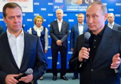 Rusya'da 'Putin'in desteklediği parti' oy oranını arttırdı