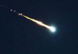 Son yıllarda dünyaya çarpan en büyük meteor!