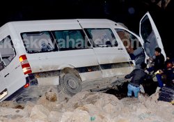 Yüksekova'da trafik kazası: 4 ölü, 11 yaralı