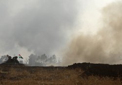 Koalisyon uçakları Başika yakınındaki köyleri bombalıyor