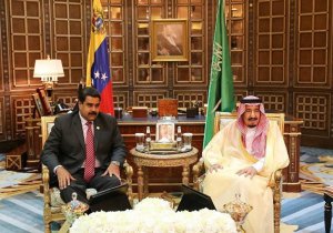 Maduro ve Kral Selman'dan 'petrol piyasalarında istikrar' görüşmesi