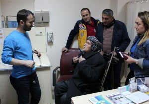Hakkari'de yaşlılara sağlık hizmeti