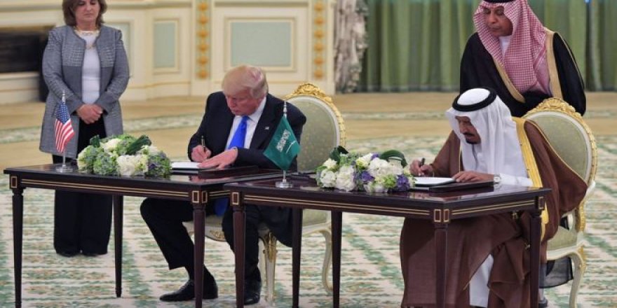 Trump'tan Suudi Arabistan'la 110 milyar dolarlık silah anlaşması