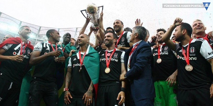 Şampiyon Beşiktaş, kupasını aldı