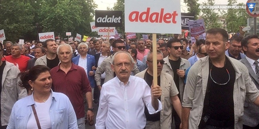 Ankara'dan 'adalet yürüyüşü' başlatıldı