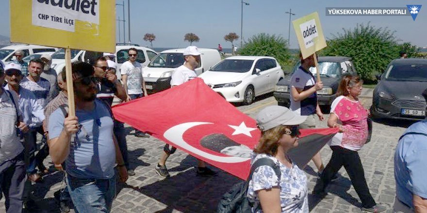 İzmir'den 'Adalet Yürüyüşü' başladı