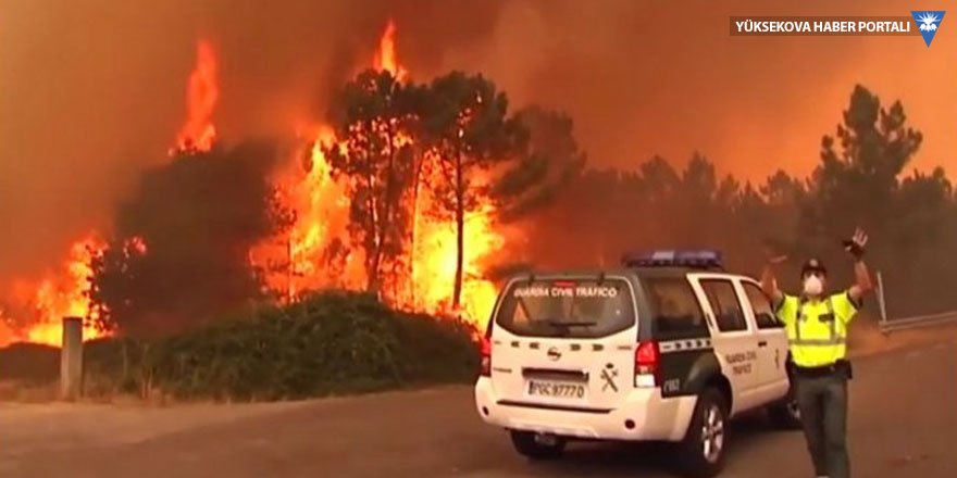 Portekiz’de yangın: 57 kişi öldü, köyler tahliye edildi