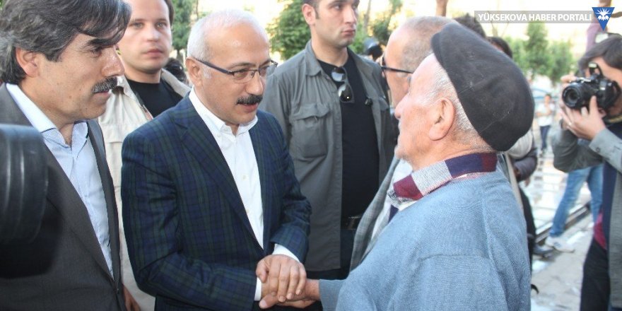 Kalkınma Bakanı Elvan’ın Yüksekova ziyareti