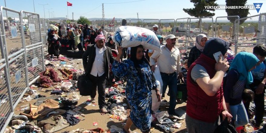 Bayram için 70 bin Suriyeli gitti