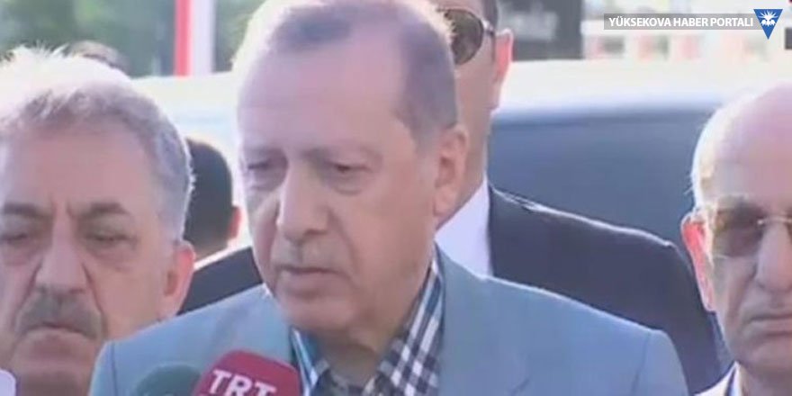Erdoğan bayram namazında rahatsızlandı