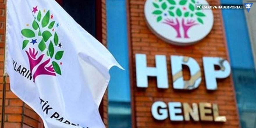 HDP: Siyaset yargı işbirliği itiraf edilmiştir