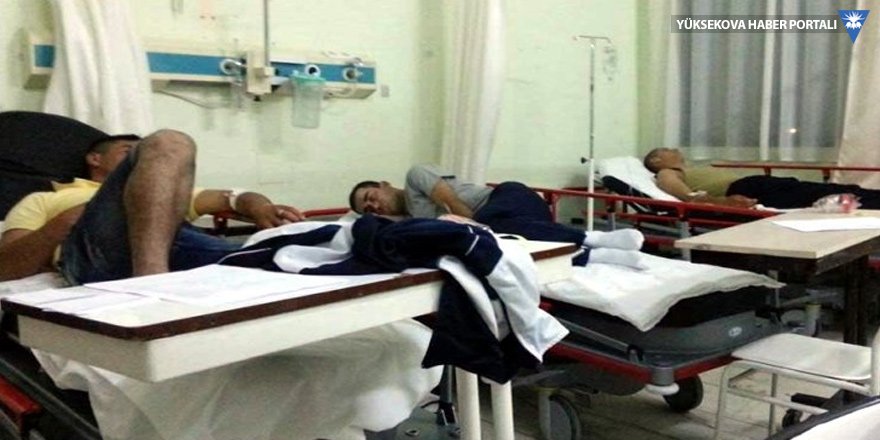 Edirne'de askerler hastanelik oldu