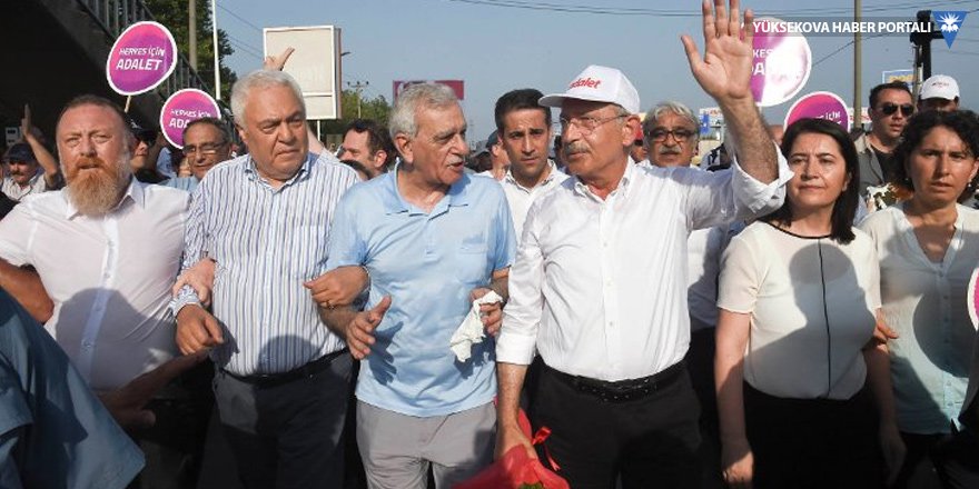 HDP'liler Adalet Yürüyüşü'ne katıldı