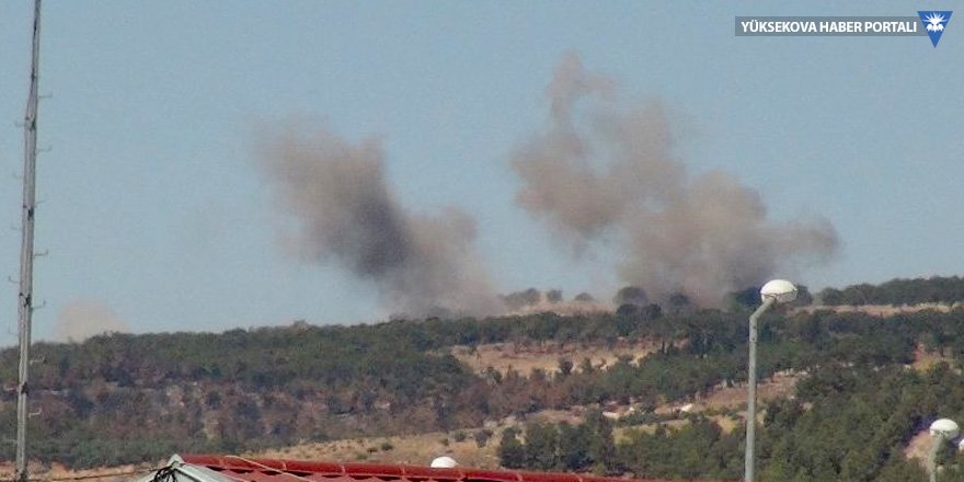Türkiye'den PYD bölgesine topçu ateşi