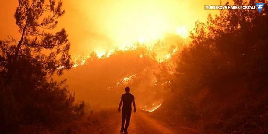 İzmir'de yangın seferberliği