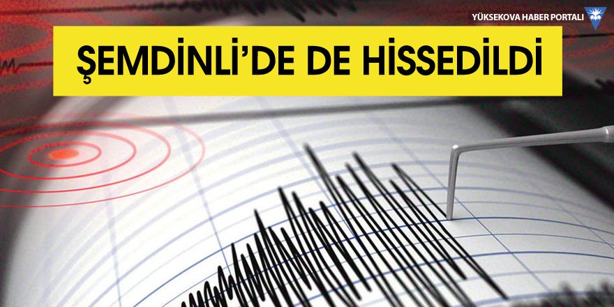 İran-Türkiye sınırında 4.3 büyüklüğünde deprem